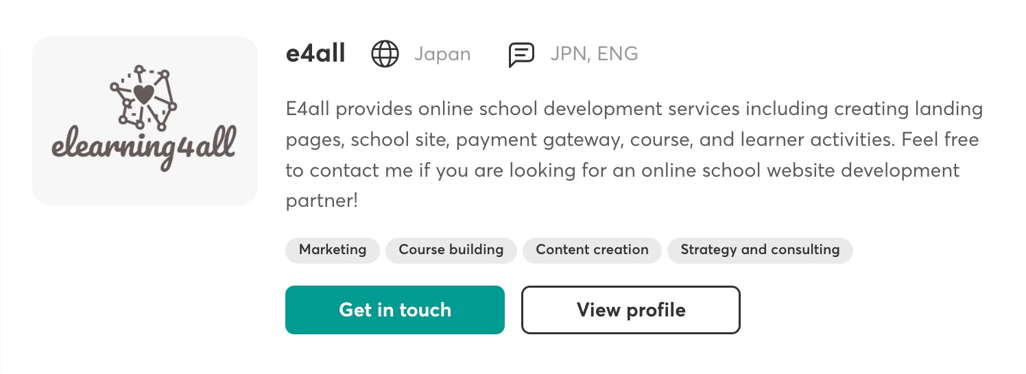 LearnWorlds Experts Directory